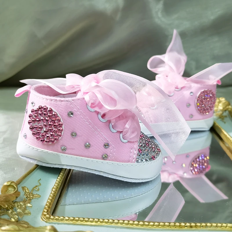 Picture Design Soft Sole Toddler Canvas Shoes First Walk Shoes New Baby Pink Shoes Girl Toddler Boy Slip scarpe Casual Girl Party