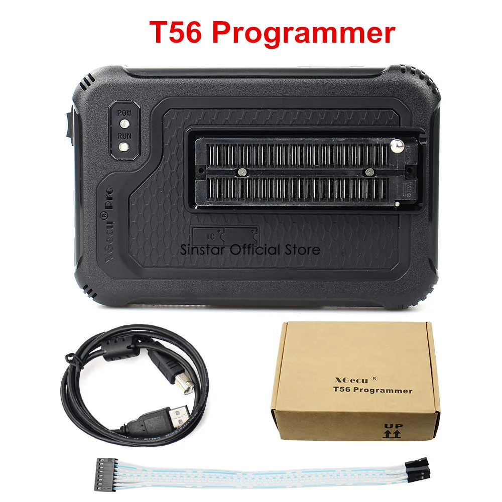 XGECU T56 Adapter Minipro Programmer V12.67 Universal T48 programm Nand Flash AVR PIC Bios USB Programming Calculator