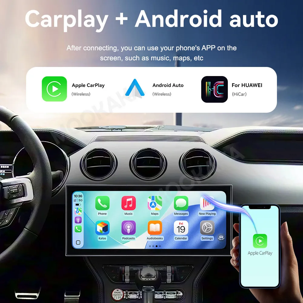 

Touch Screen Car Radio For Ford Mustang 2015–2019 Android GPS Automotive Multimedia Auto Radio Stereo Receiver Head Unit