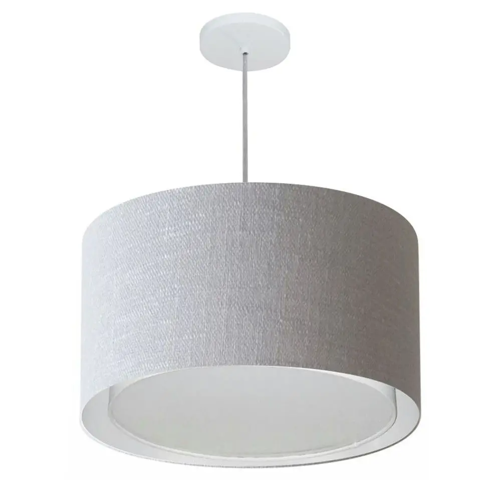 MJ-4287 Grey Rustic Cylinder Pendant For Dining and Being Table