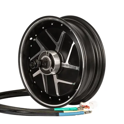 YUMAMOTOR 전기 DC 휠 허브 모터, 고출력 13x4.0 인치, WP 8KW, 50H, 110KPH, V3, 72V-96V