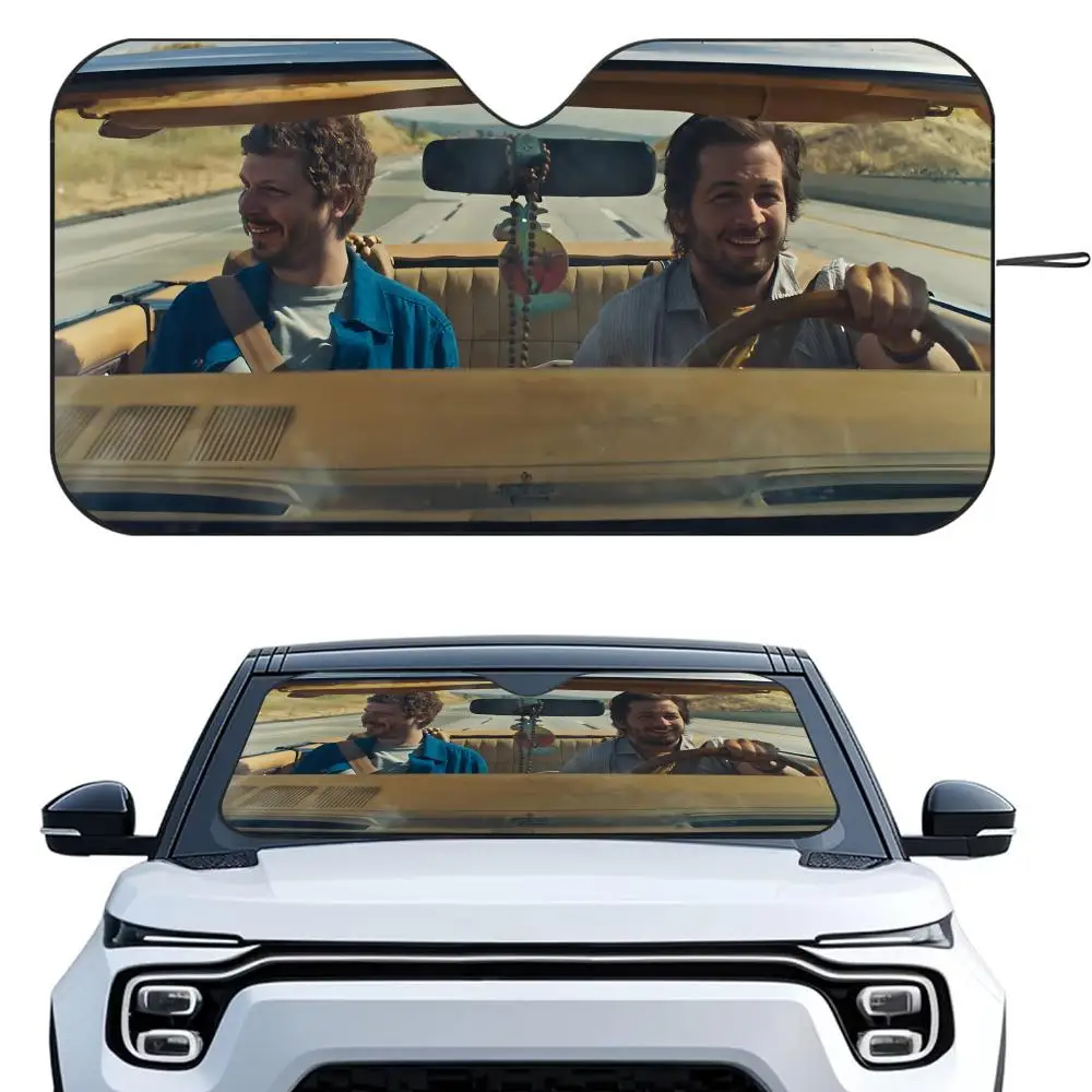 

Солнцезащитный козырек I Love Superbad Driving: многоразовый, из алюминиевой фольги, с УФ-защитой, пятислойной теплоизоляцией, для лобового стекла