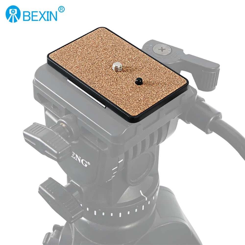 BEXIN Camera Plate Quick Release Plate Tripod Plate Monopod Mount Adapter For YUNTENG 880/870/8008/860/950/288 Tripod SLR Camera