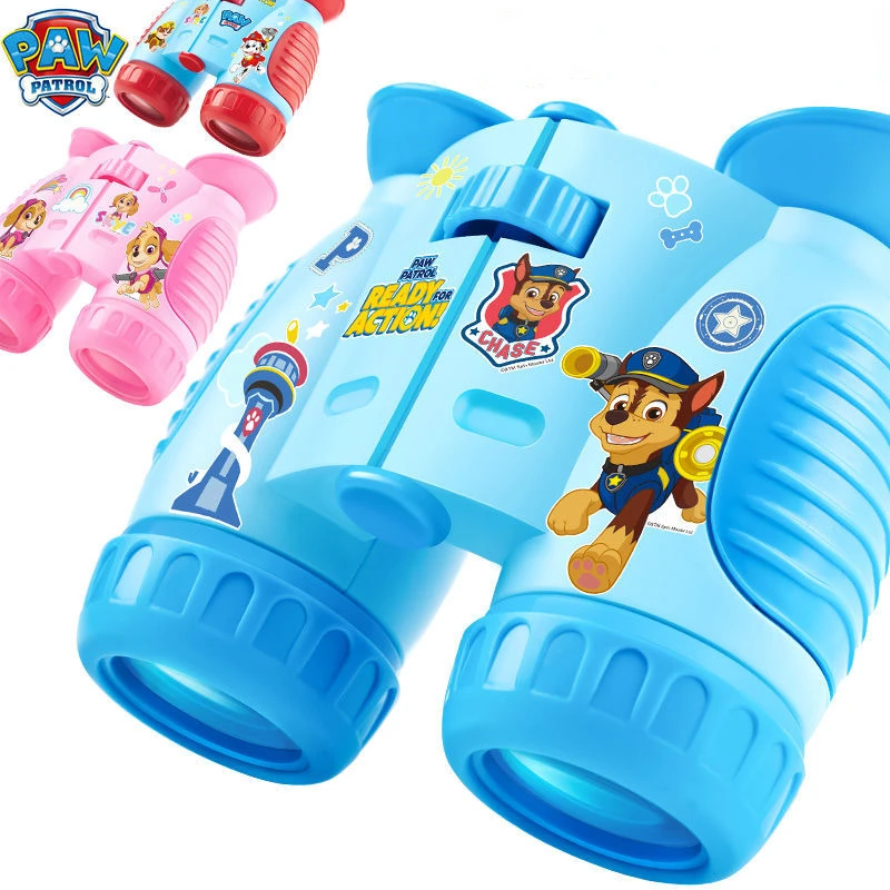 New cute and creative cartoon pattern lightweight portable high-definition binoculars toy for boys and girls of the Paw Team