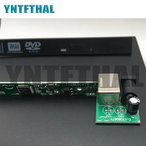 노트북 광학 드라이브 인클로저 케이스, 슬림 USB 2.0, 12.7mm IDE/ SATA to 외장 CD DVD