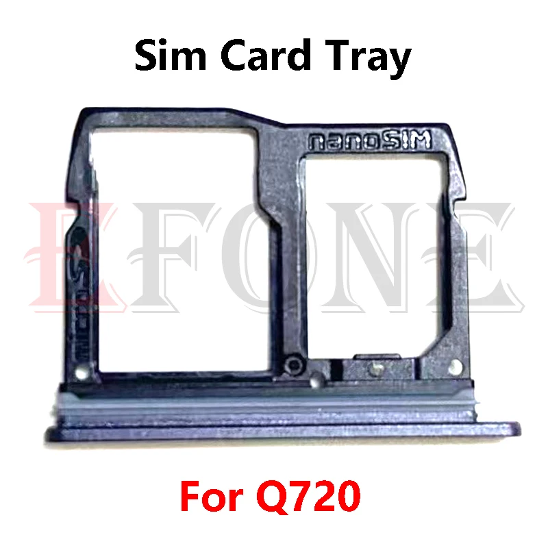 For LG Q Stylo 4 Q710 Stylo 5 Q720 Stylo 6 Q730 Q7 Q610 SIM Card Tray Holder Slot Adapter Replacement Part