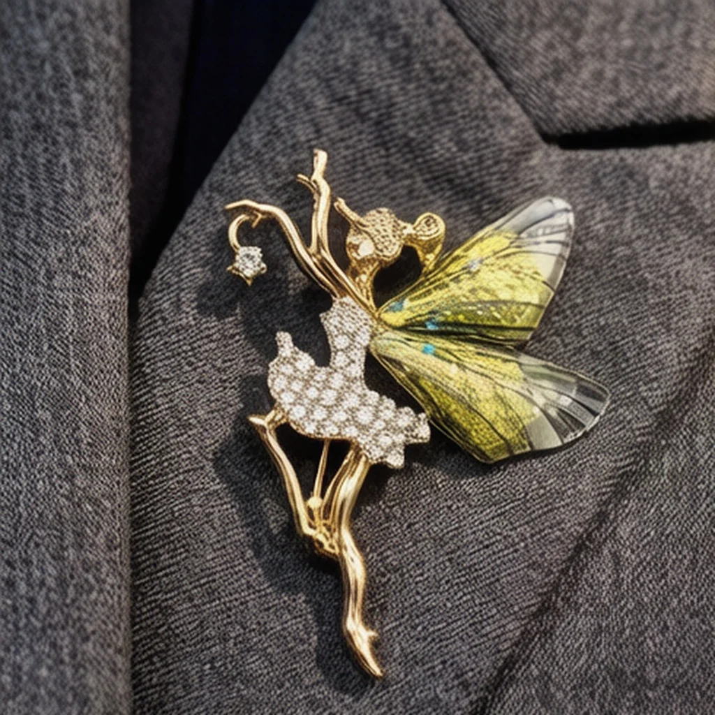 Trend 26 Broche de seda con clip, Hebilla metálica de diseño, Accesorios para zapatos, Clip para pañuelo, Pin para ropa, Pin para cuello, Broche temático, Decoración para ropa, Pin para zapatos, Estilo para el día a día, Broche elegante, Atuendo personalizado, Accesorio de pajarita, Broche único para invitados de boda, Versátil y sencillo