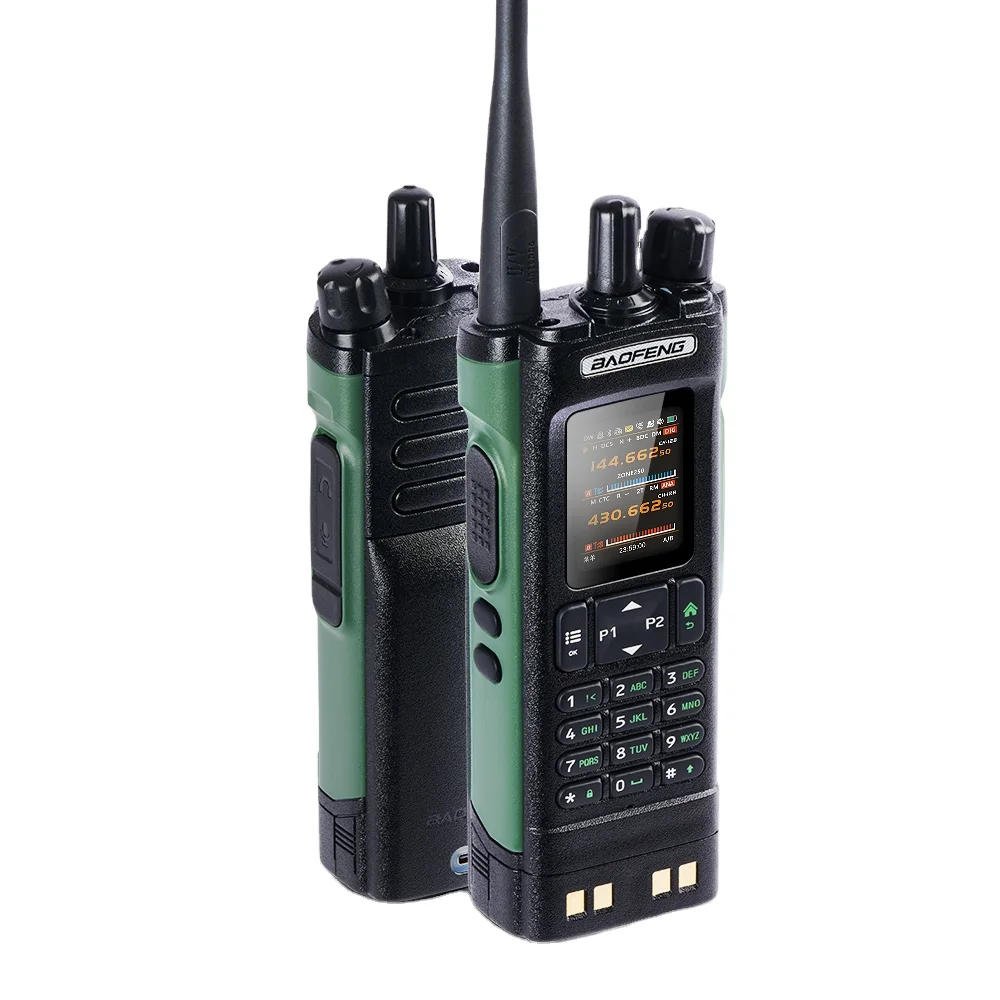 DM-32UV DMR Digital Intercom Global Positioning System Dual Frequency Transmitter USB-C Radio Wireless Copy Frequency Two-way Ra