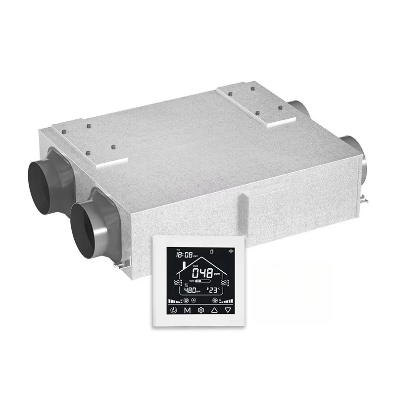 

HVAC Systems Parts Heat Recuperator HRV Energy Saving Air Exchange Vent Residential Fresh air Heat Recovery Vantilation