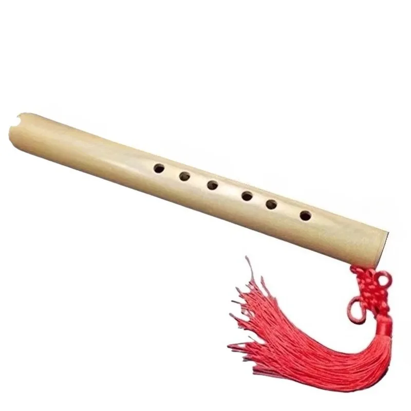 

Portable Chinese Vertical Bamboo Flute 6 Hole Short Xiao G/F Tone Mini Beginner Chinese Flute Adult Bamboo Musical Instrument