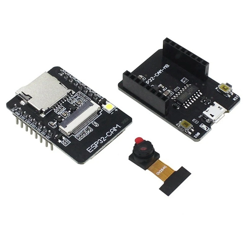 ESP32-CAM Development Board Wifi Module+OV2640 Camera+Base ESP32 WIFI Bluetooth Iot Motherboard Dual-Core 32-Bit CPU-ABEP