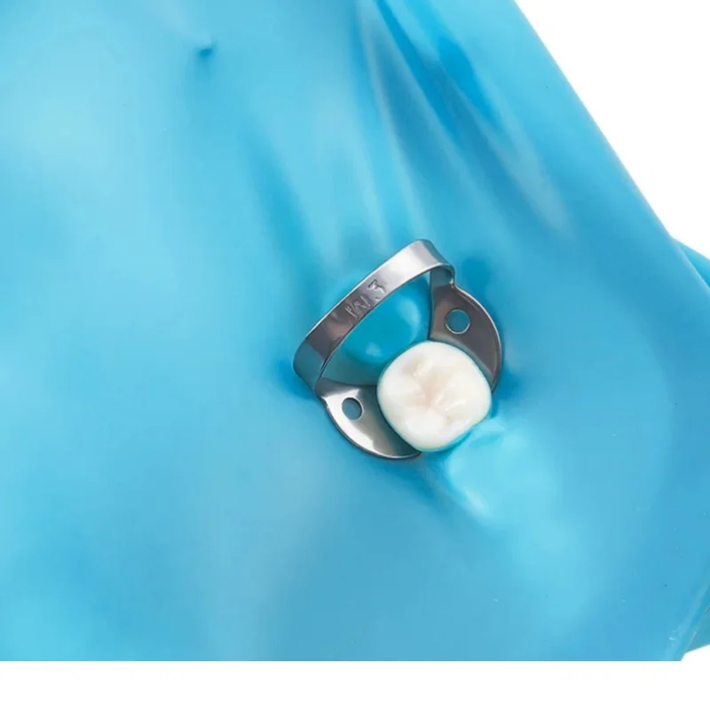 JUMTOP 1 Piece Dental Rubber Dam Clamps Stainless Steel Endodontic Restorative Barrier Clips Dentistry Tools