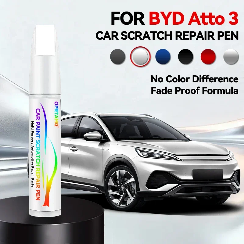 

Ручка-корректор для ремонта автомобильной краски, средство для удаления царапин, аксессуары для авто DIY для BYD ATTO 3 Blue LAP, White, Beige, Purple, C9 Green, LAG, Black