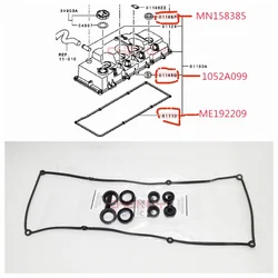 Guarnizione coperchio valvola 4 m41 guarnizione coperchio bilanciere iniettore carburante guarnizione paraolio per Pajero KH8W V68W V88W V98W ME192209 1052 a099 MN158385