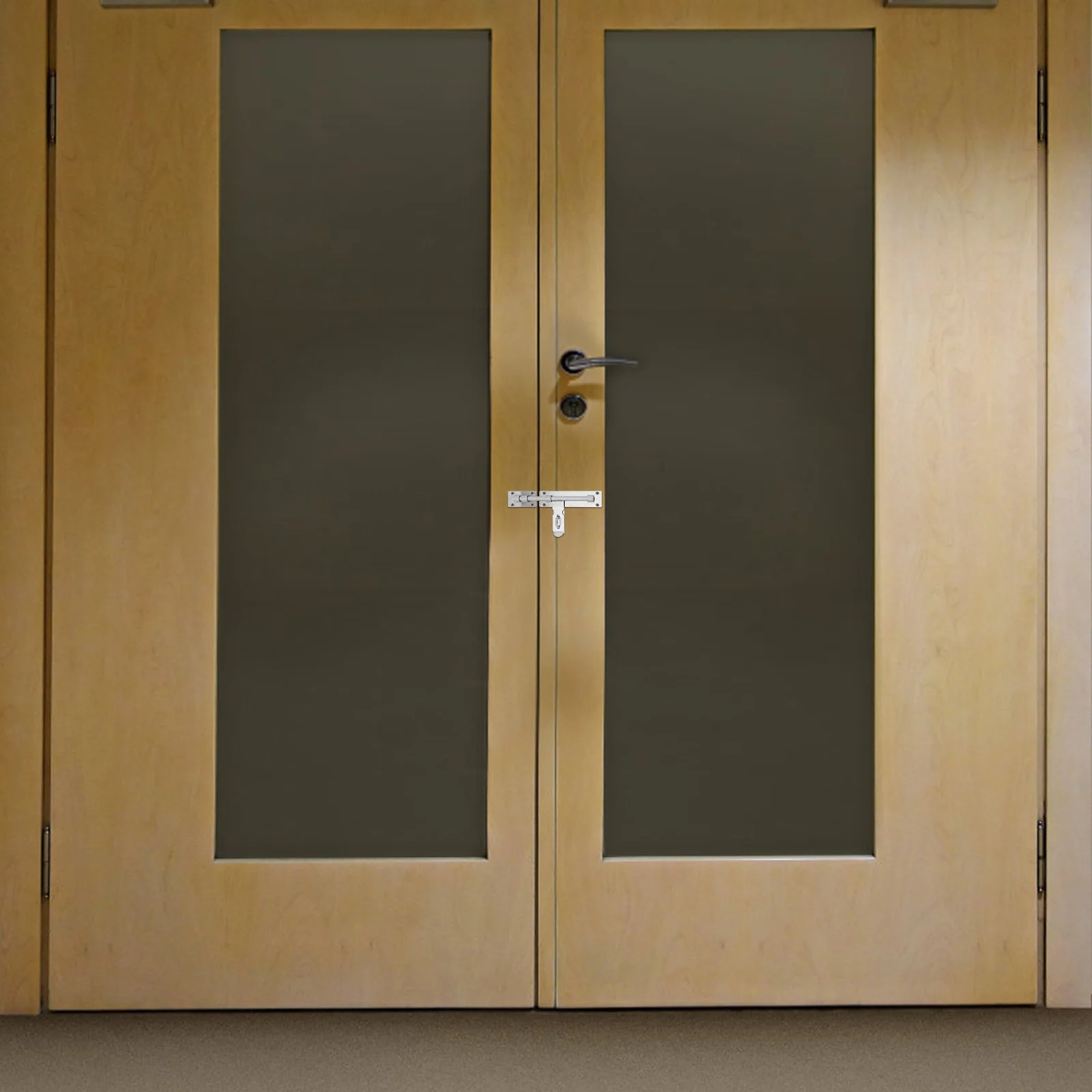 

2Pcs Door Slide Bolt Stainless Steel Locks Sliding Security Latches for Wooden Doors Bathroom Fence Door Latch