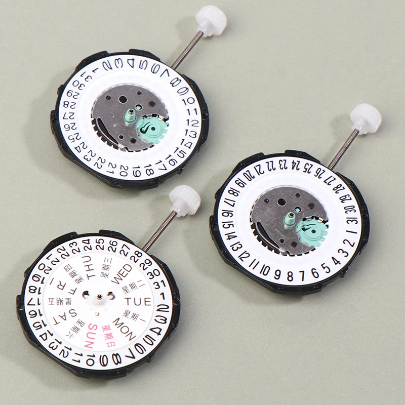 رائجة البيع الصين Sunon Sl28 Sl28-6 حركة الكوارتز استبدال ثلاثة الأيدي تاريخ التقويم بديل رخيص لحركة 2115-20z #6