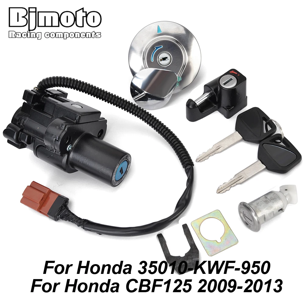 

Motorcycle Fuel Gas Cap Ignition Switch Seat Lock with Key Kit For Honda CB400SS CB 400 SS