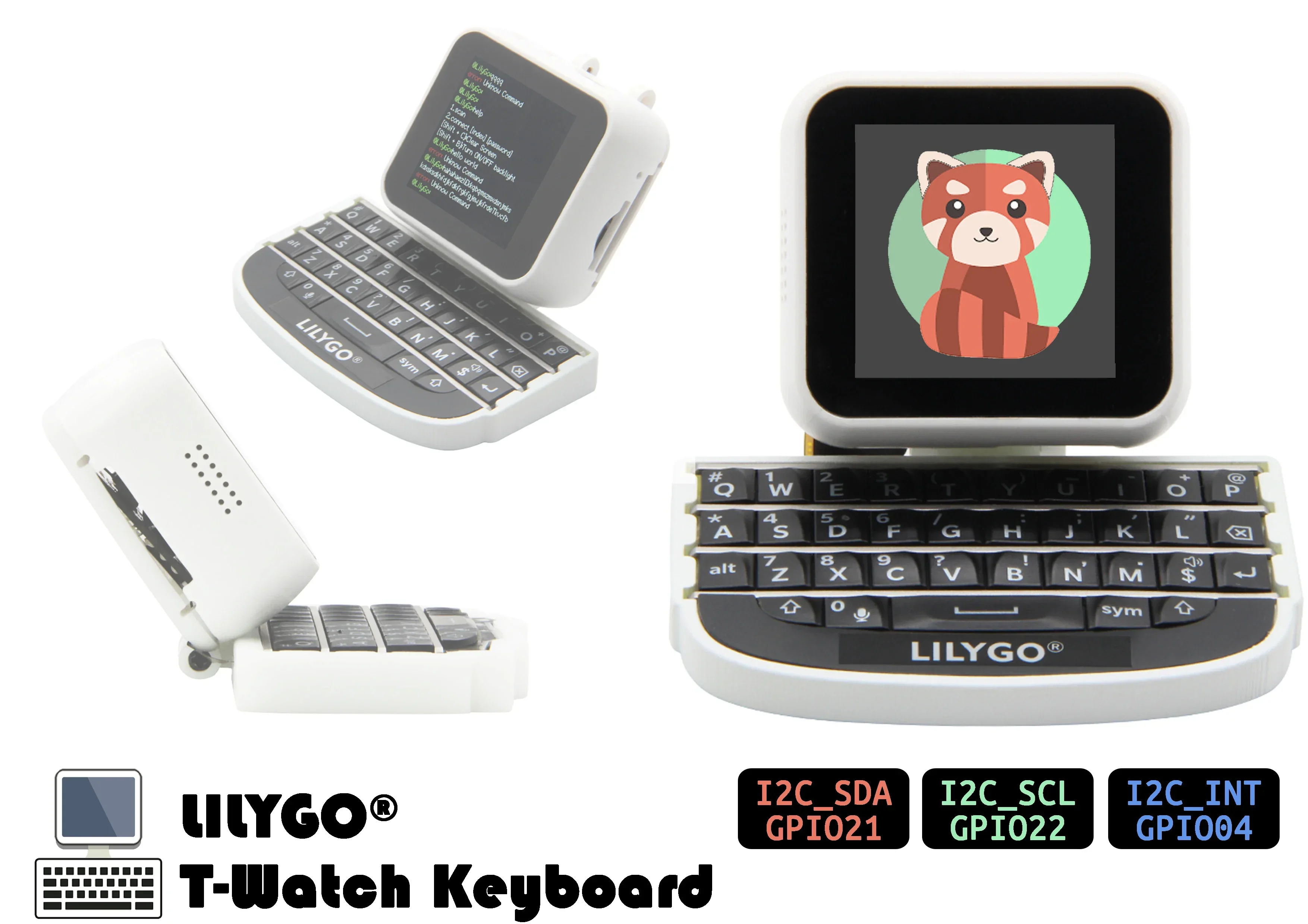 Watch-Keyboard-C3 ESP32-C3 Modulo di espansione T-Watch QWERTY Scheda di sviluppo tastiera MINI wireless Bluetooth