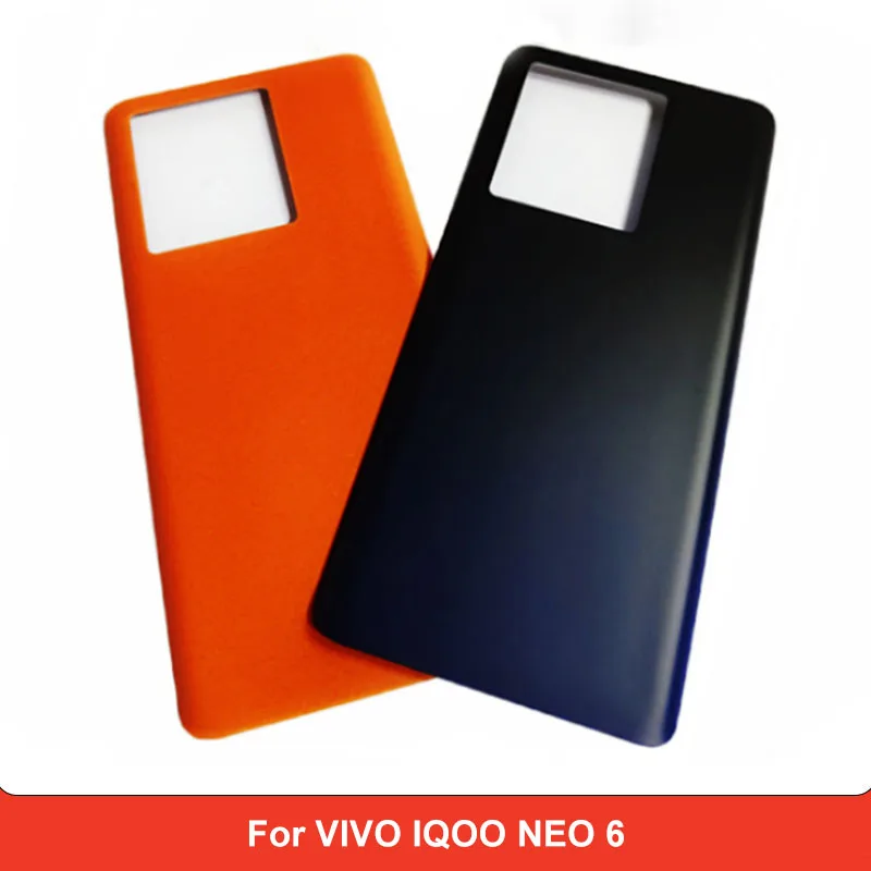 2 PCS Battery Back Cover for VIVO IQOO NEO6 back cover Repair Replacement Part