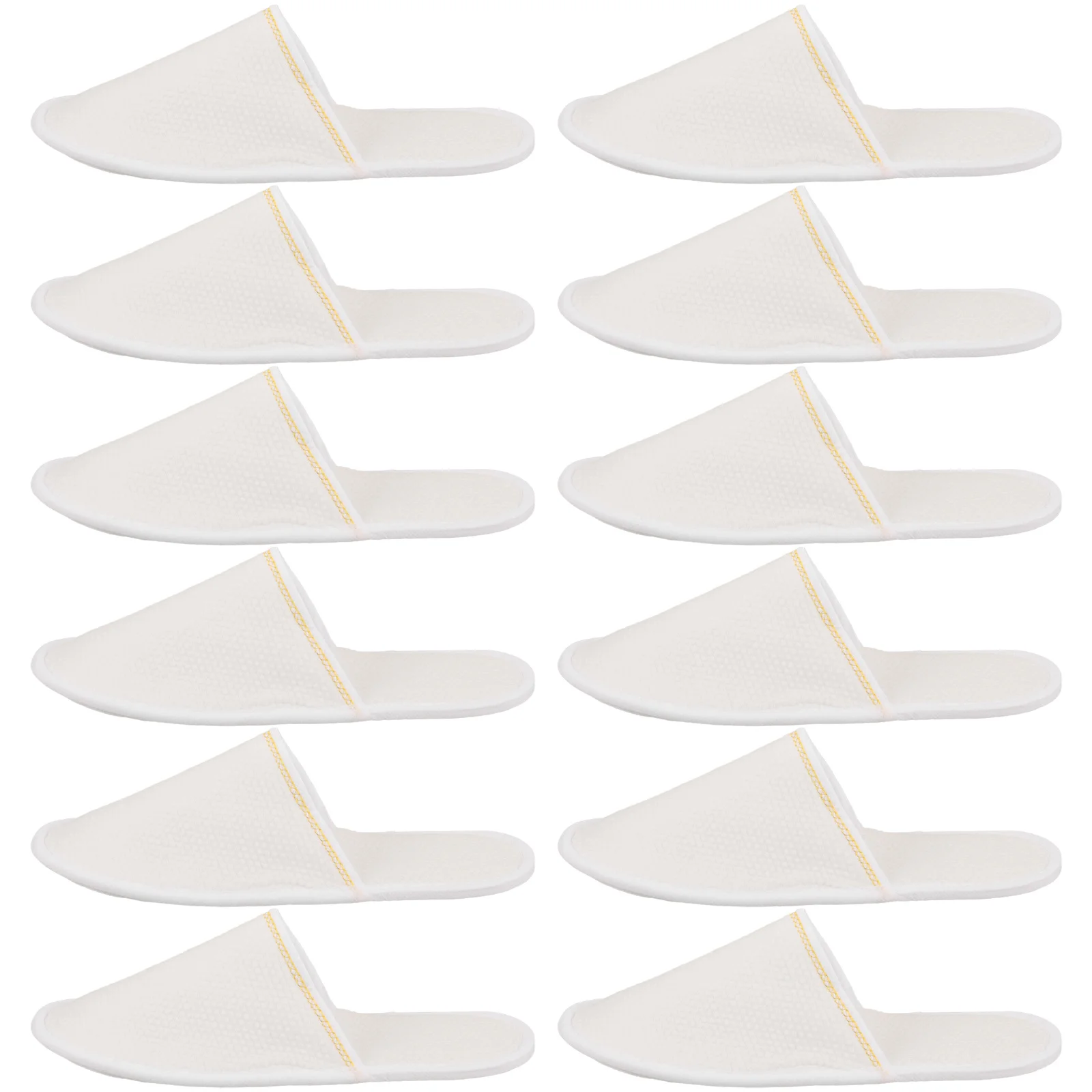 

20Pairs Disposable Non-Slip Guest Slippers Thick Cloth Spa Slippers Hotel Travel Bathroom Men Women Disposable Slipper