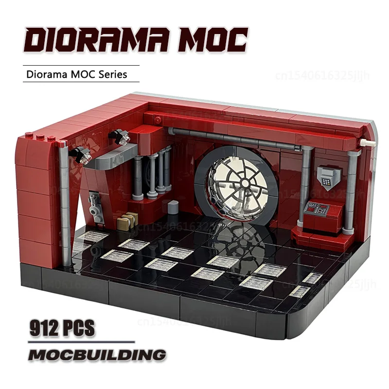 

Diorama MOC Duel Building Blocks DIY Assembly Technology Bricks Creative Collection Toys Display Xmas Gifts