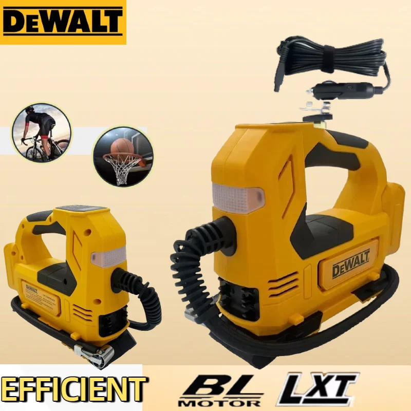 

Dewalt 20 В аккумулятор портативный насос для накачивания шин воздушный насос перезаряжаемый компрессор цифровой беспроводной электрический автомобильный насос для накачивания шин инструменты