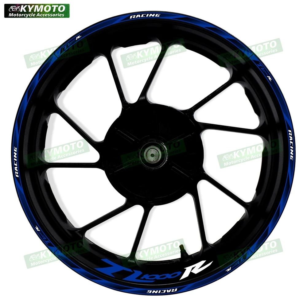 For TL1000R TL 1000R motorcycle accessories 17-inch front and rear wheel decals fairings and reflective sticker Waterproof PVC 2