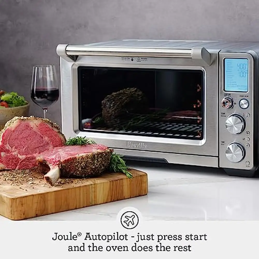 Joule Oven Air Fryer Pro Smart Countertop Electric Toaster Combo Stainless Steel 6 Qt Air Fry Dehydrate App Control 1800W