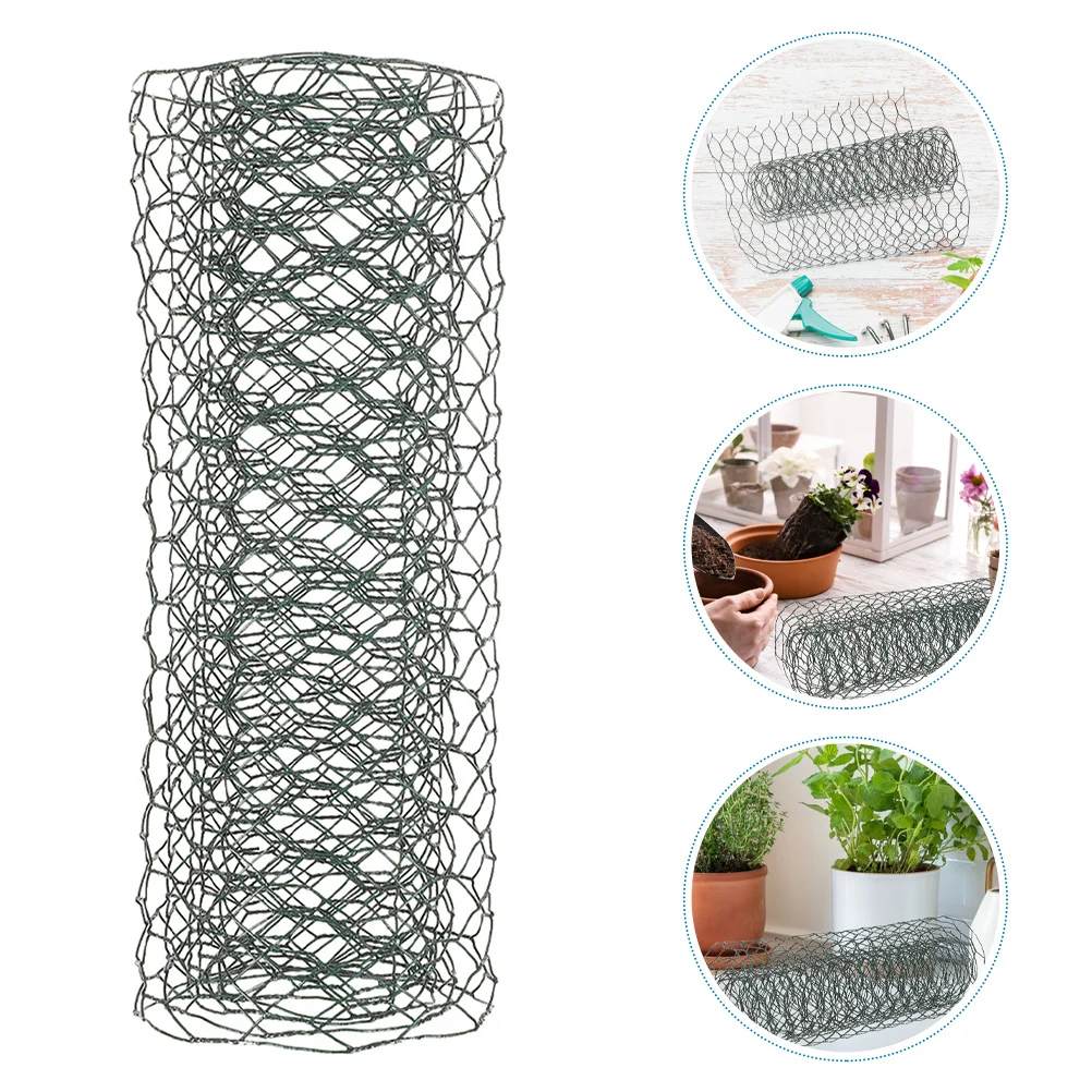 1 لفة حديقة سياج المعاوضة قوي الحديد سلك الدجاج لترتيب الزهور لوازم الدواجن الضميمة مزرعة فائدة سياج الأزهار #1