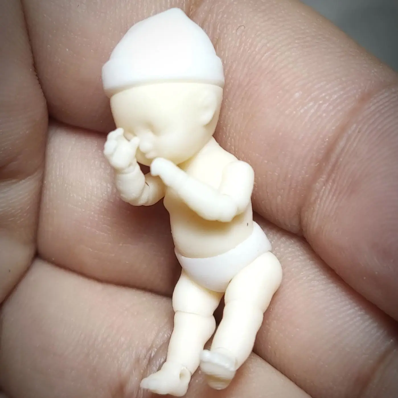 New Arrived 3.5cm Pocket Doll Mini Cute Multi Joint Movable Girl Resin Toys Diy Gift