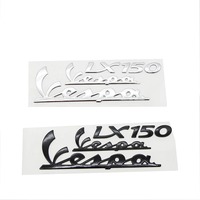 Motorcycle A Set 3D Emblem Badge Decal PVC Tank Wheel Vespa LX150 Sticker for Piaggio Vespa LX150 Lx 150