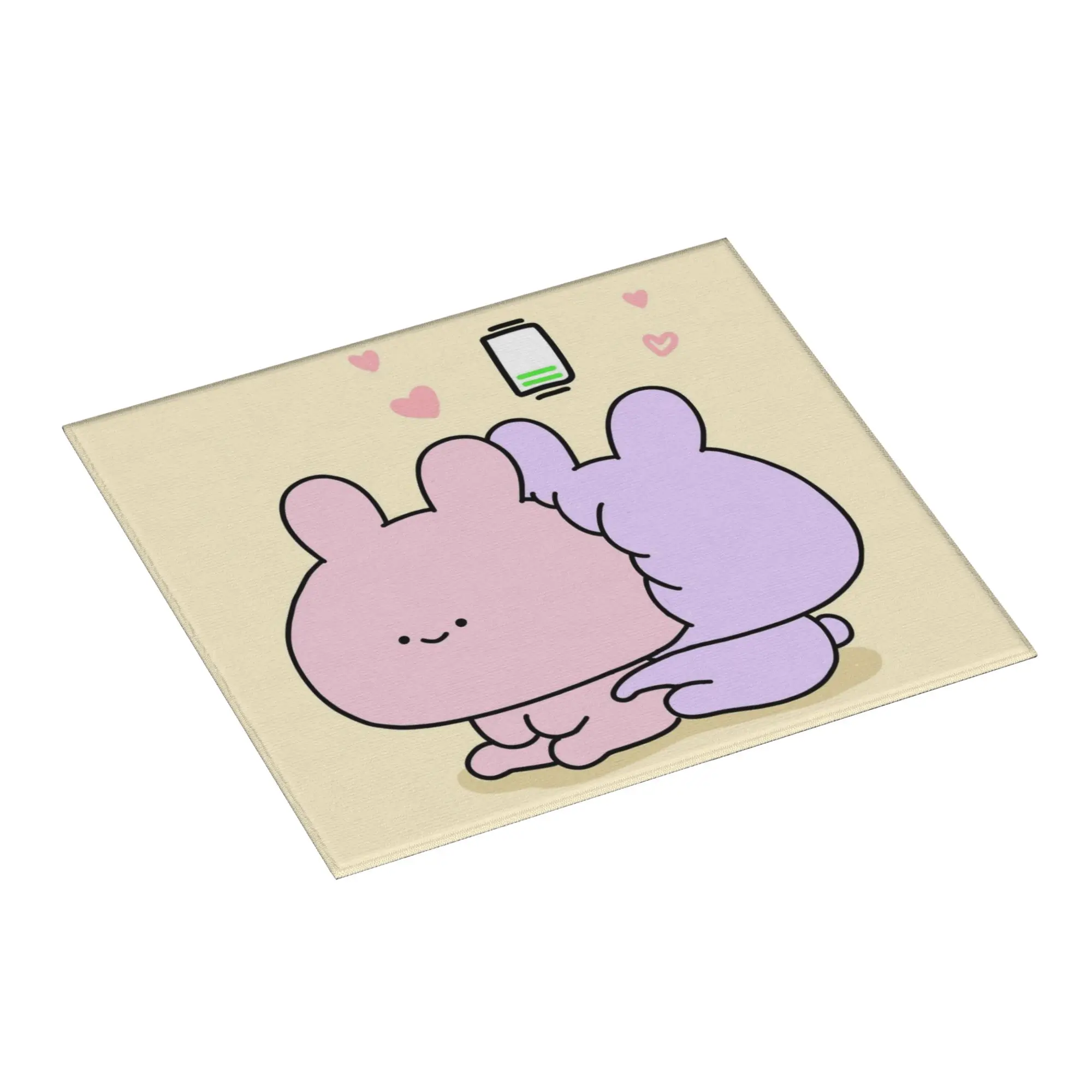 Drying Mat For Kitchen Asamimichaan Anime Cartoons Asamimi Water Absorbent Waterproof On Slip Kitchen Counter Protector Mat
