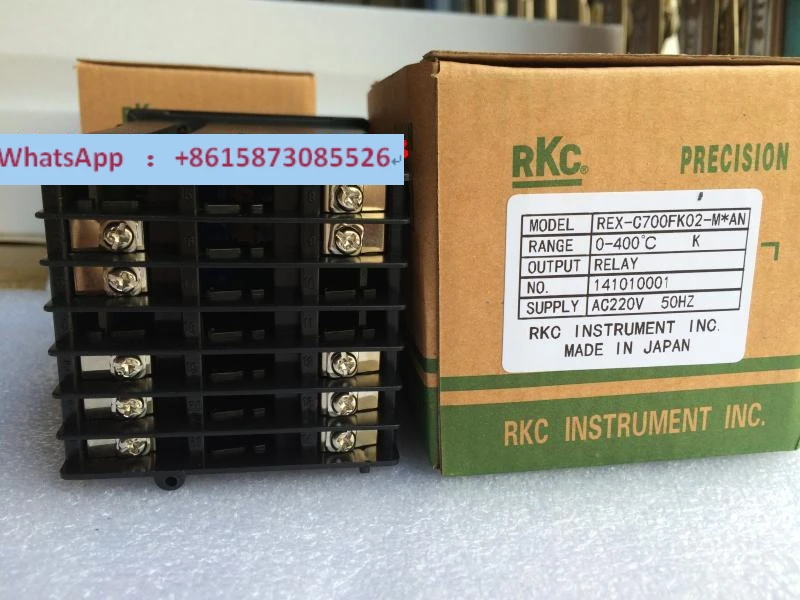 RKC Physical and Chemical REX-C700 FK02-M * AN Intelligent Temperature Controller K-type Relay Output RELAY