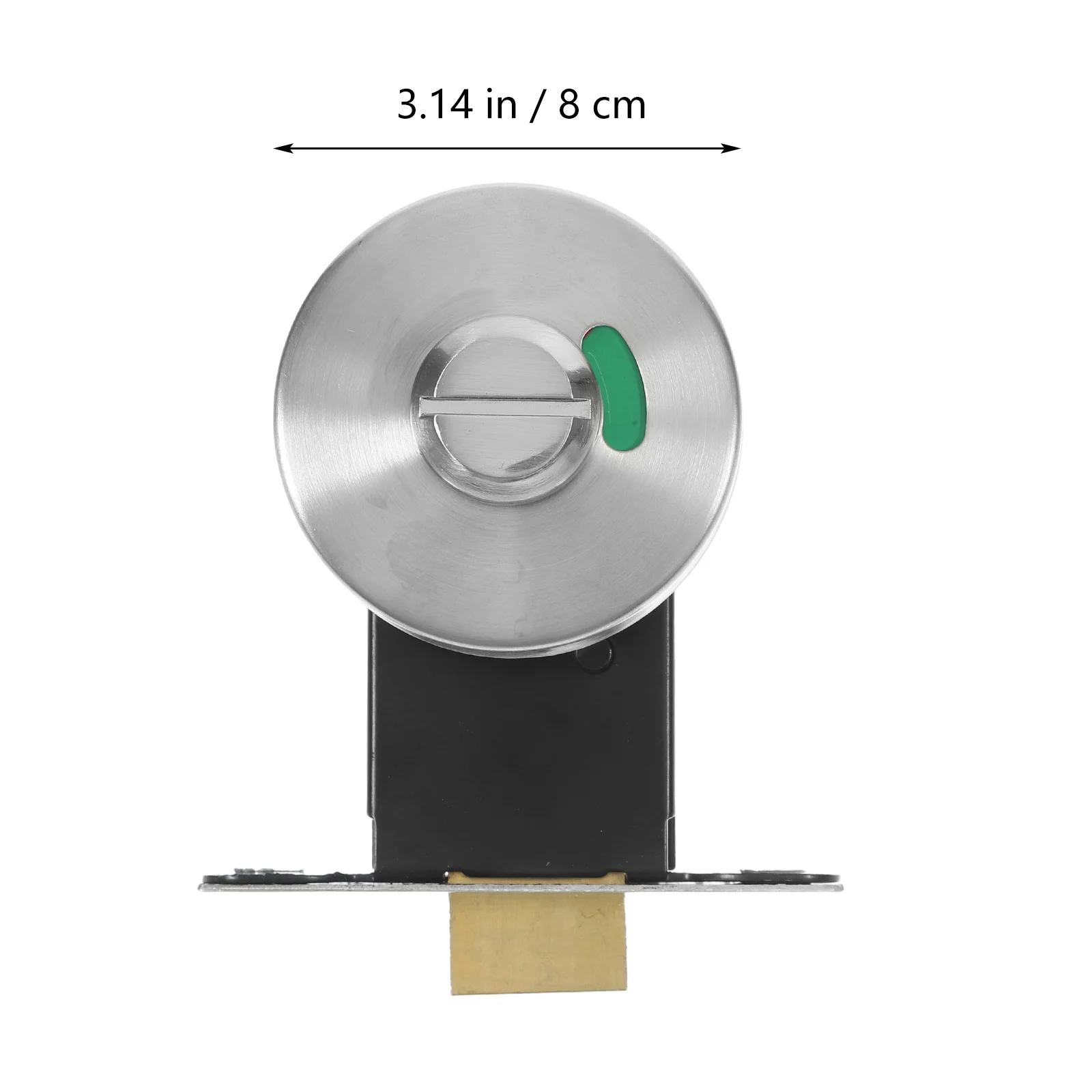 

Bathroom Indicator Stainless Steel For Restroom Partition Door Vacant Occupied Toilet Lock Commercial Door Handle Bolt