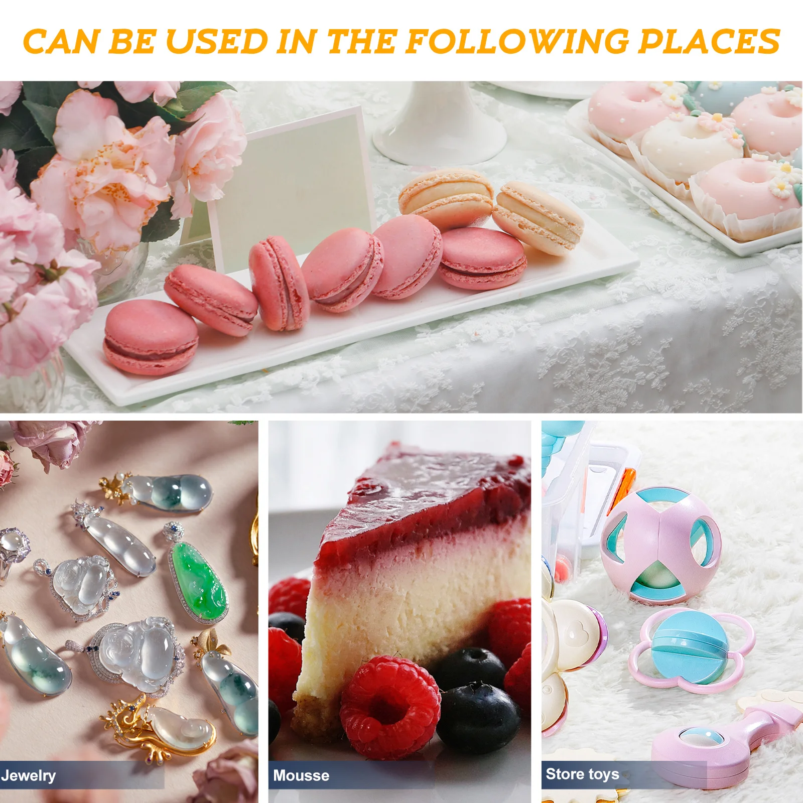 Cake Cover Transparent Plastic Food Protector For Dessert Baking Goods Kitchen Storage Display Dome Cover