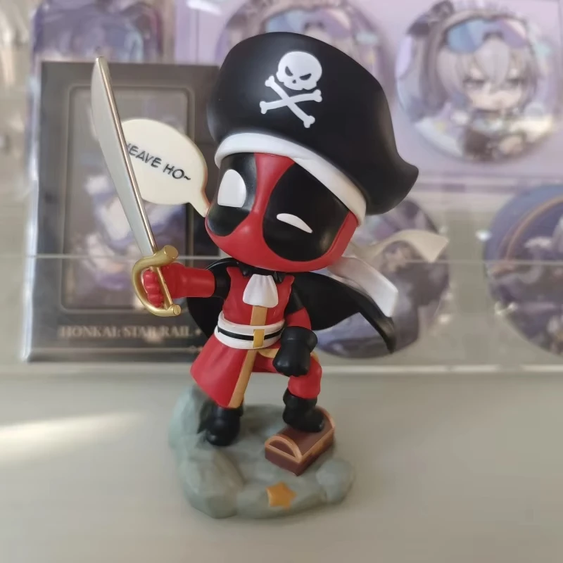 

Popmart Marvel Deadpool Series Blind Box - Surprise Fashion Desktop Decoration Collection Mysterious Toy Gift