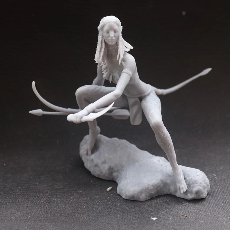 1/24 75mm 1/18 100mm Resin Model Kits Avatar Girl Figure Unpainted No Color RW-1046