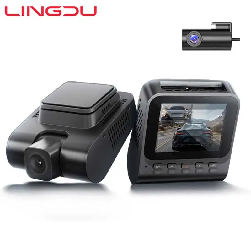 

LINGDU 4K Dash Cam V620 Front Cam Built-in WiFi GPS Camera Car DVR Video Recorder WDR ADAS Night Vision 24H Parking Car accessor