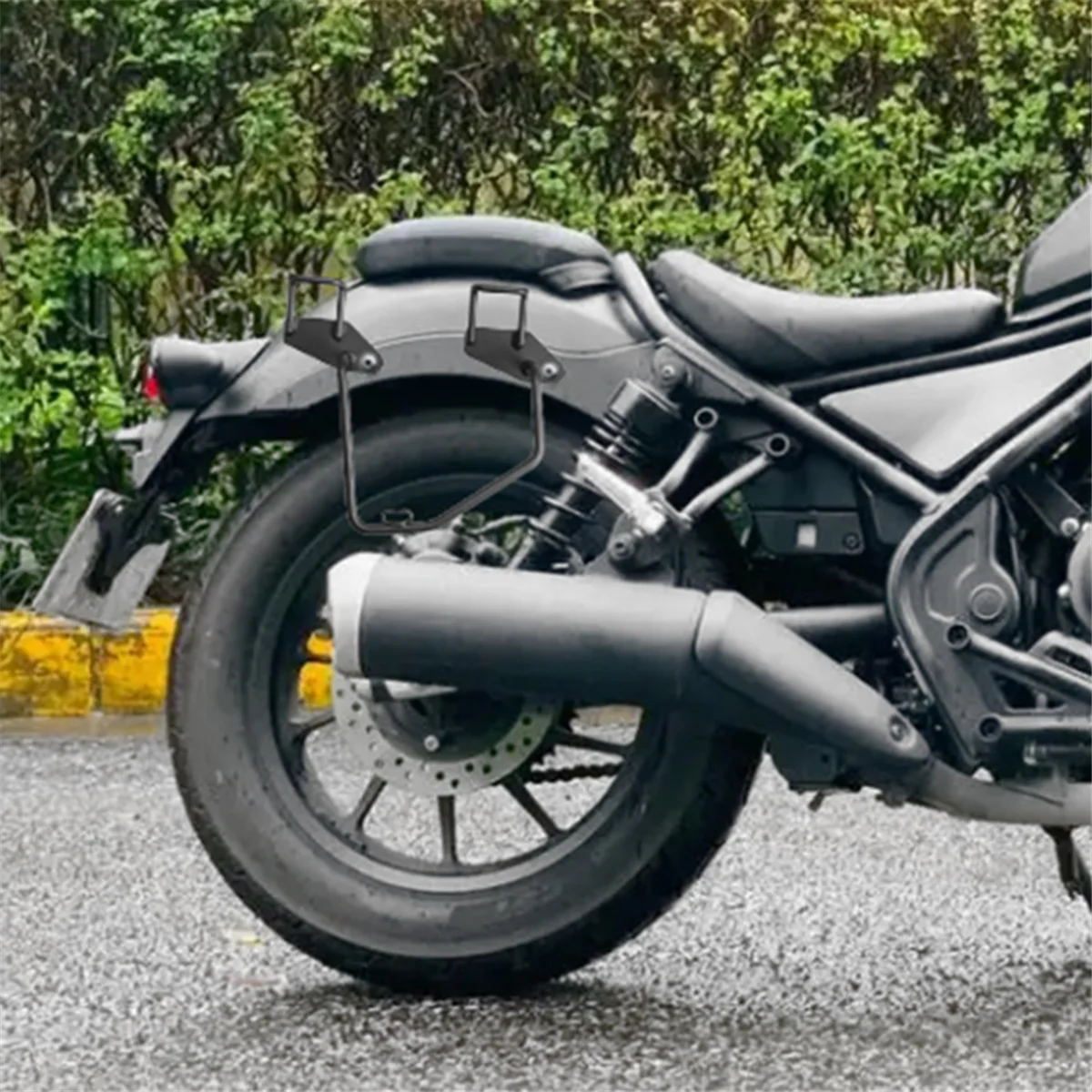 Motorcycle Accessories Pannier Rail Saddlebag Supports Guard Bars for Honda REBEL CM300 CMX300 CM500 CMX500 2017-2023 -T45C