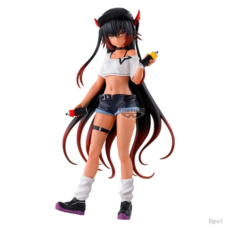 Figura de acción original de Bandai DARKNESS GLITTER&GLAMOURS Nemesis Haruna Sairenji, juguetes para niños, regalo, modelo coleccionable, adornos