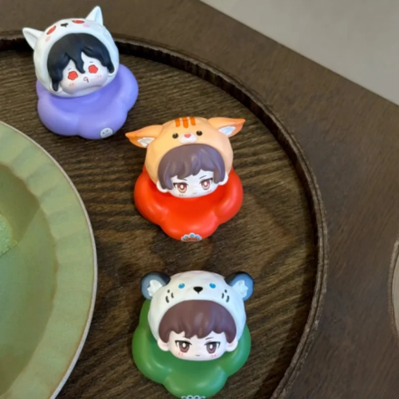 

Dmbj Time Raiders Mini Blind Box Series Collectible Cartoon Figure Desktop Ornament Wuxie Zhang Qiling Trendy Gift Birthday Xmas