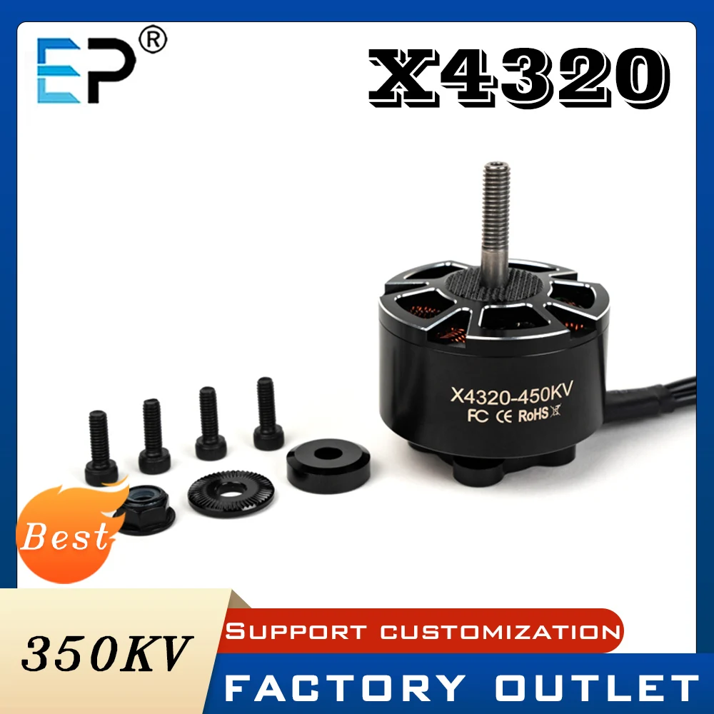 

E-PowerRC X4320 High Torque Brushless Motor 350KV 12S Metal FPV Long Range X-Class Drone Parts