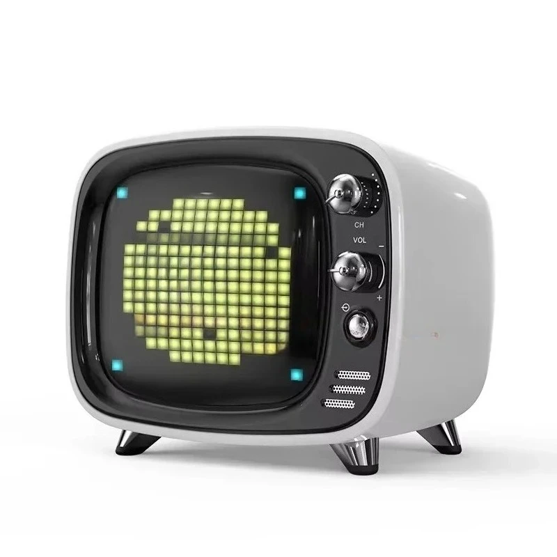 

Dot Tone Bluetooth Speaker Pixel Retro Small TV Personality