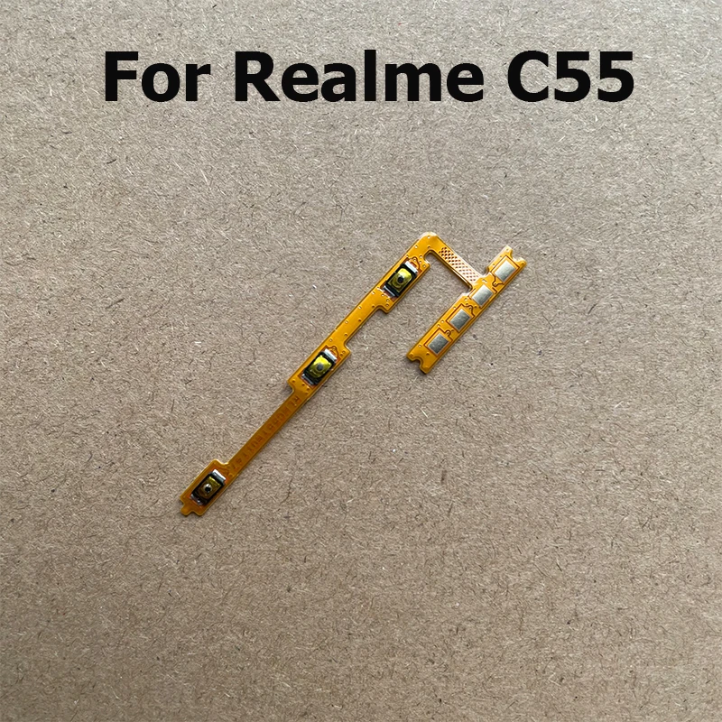 

Для Realme C55 Кнопка включения и выключения громкости Ключ питания Гибкий кабель Замена гибкого кабеля
