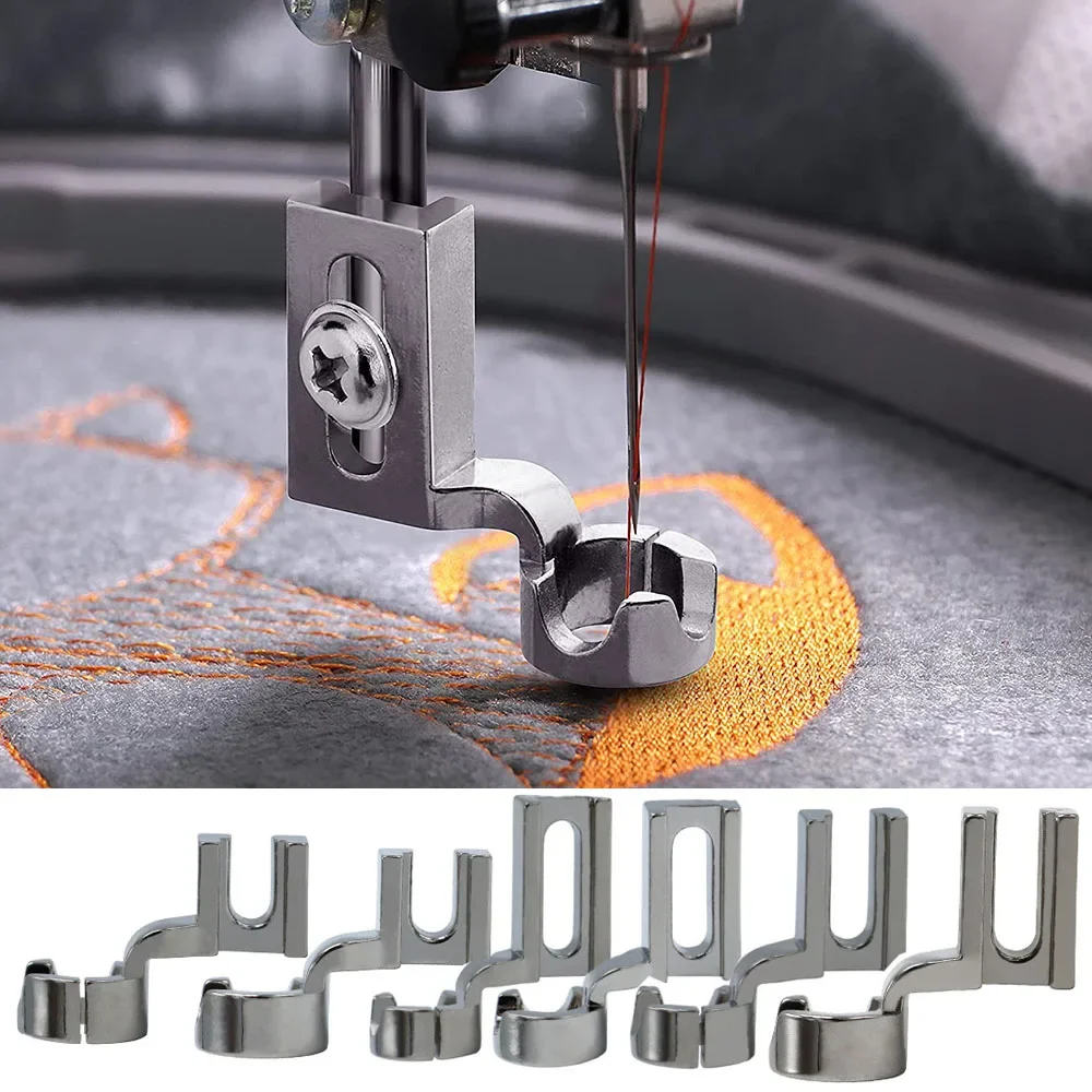 

Quilting Presser Foot Low Shank Free Motion Ruler Presser Foot Fit Embroidery Darning for Domestic Sewing Machines Accessories