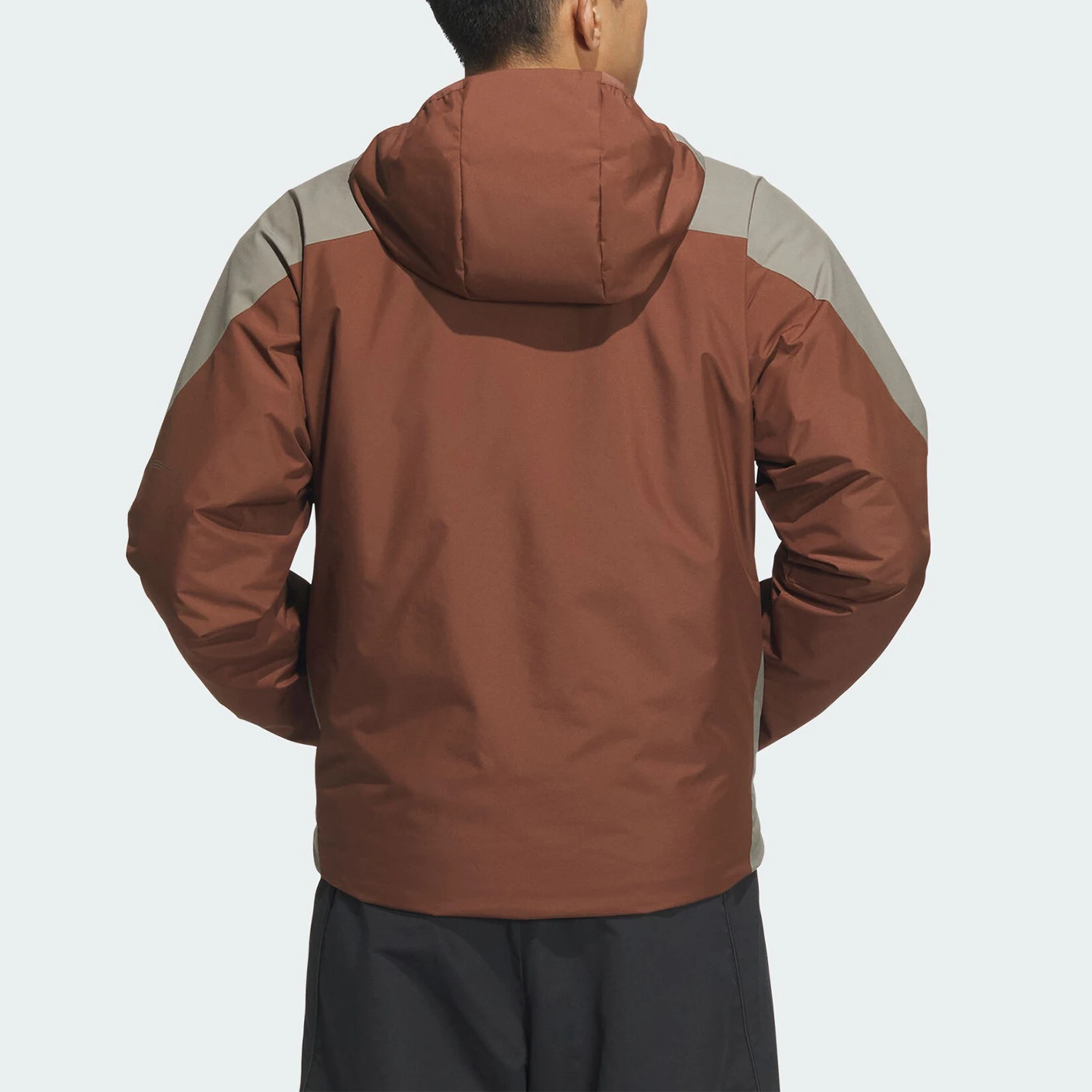 Adidas Official Genuine Autumn/Winter New Men's Woven Patch Fleece Jacket JZ8414