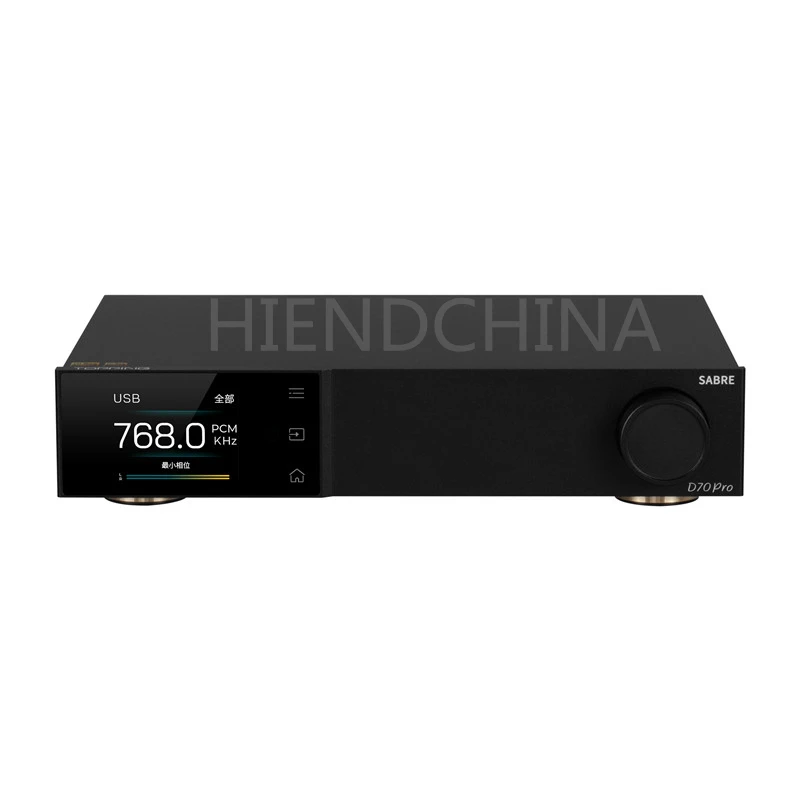 TOPPING D70 PRO SRE DAC ES9039SPRO XU316 BT 5.1 LDAC Aptx-Adaptiver HiFi-Decoder mit Fernbedienung
