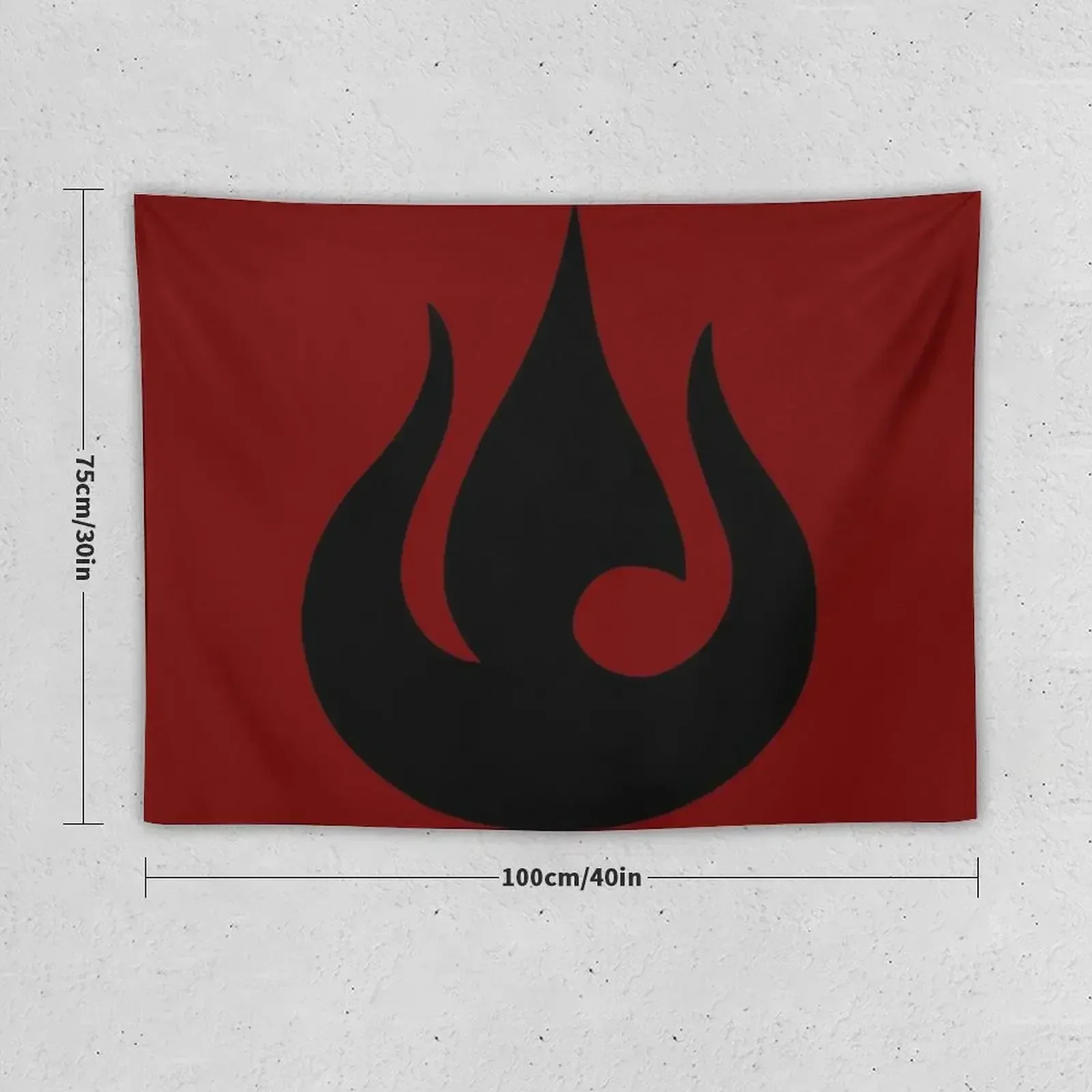 Fire Nation Royal Banner Tapestry Wall Decor Home Decorating Room Decore Aesthetic Tapestry