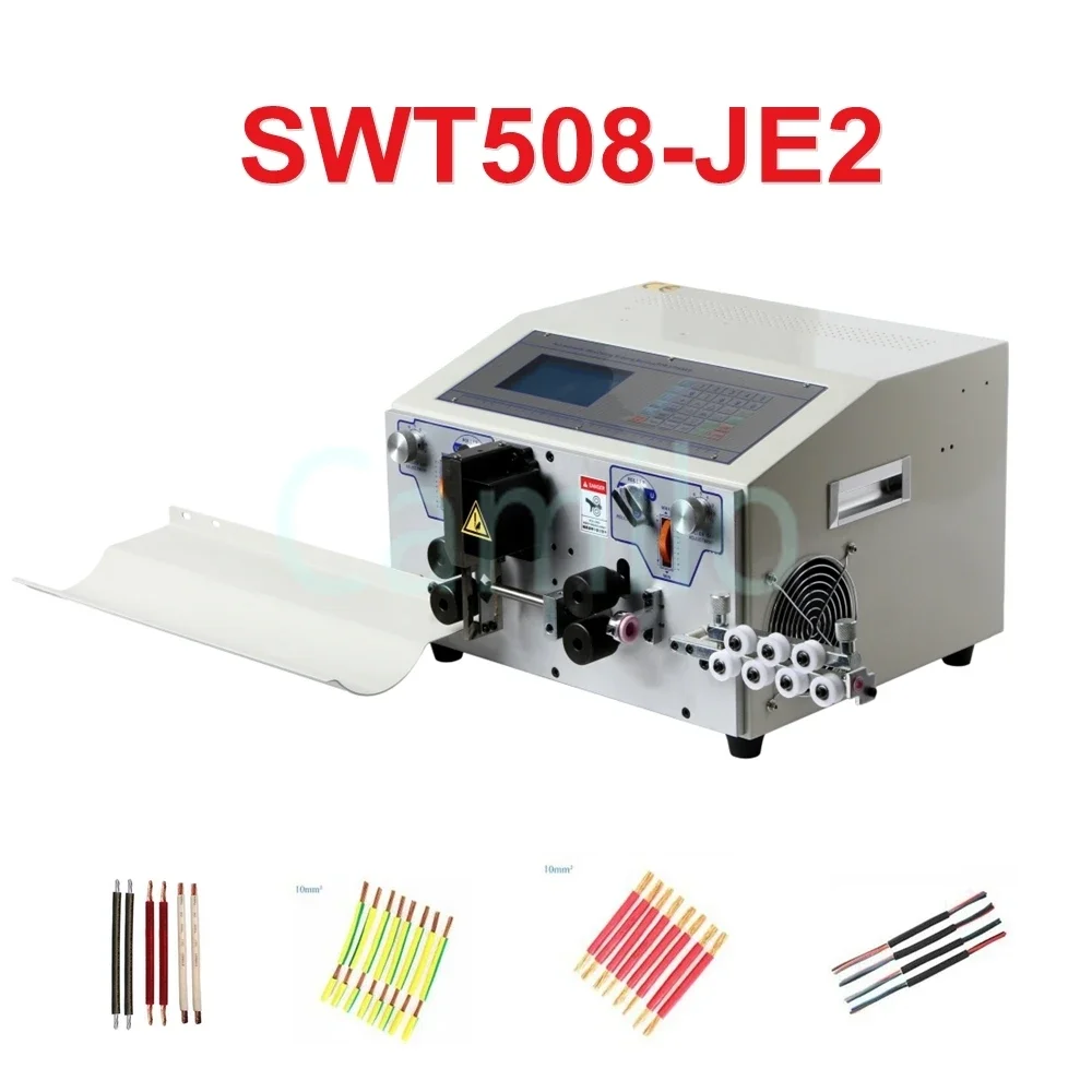 SWT508JE2 Wheels Drive Peeling Cutting Machine for Computer Automatic Wire Strip Stripping Machine 0.2 to 10mm2