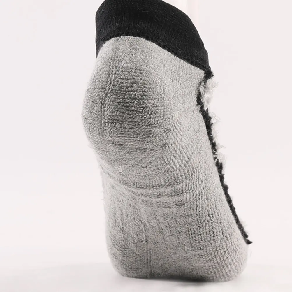 

6Pairs Breathable Running Socks Anti-Slip Thick Cotton Sports Ankle Socks for Daily Wear Workout Running Competition Comfort